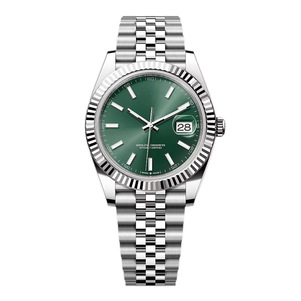 Datejust Green Dial Jubilee Bracelet 41mm